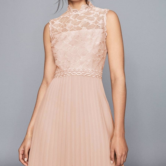 NWT REISS | Lace Midi Dress - Picture 2 of 7